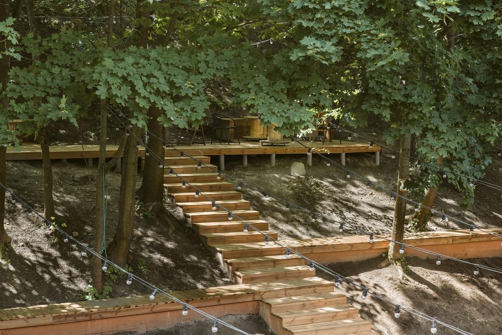 Downtown Forest Hostel & Camping Аеропорт Вільнюс Екстер'єр фото