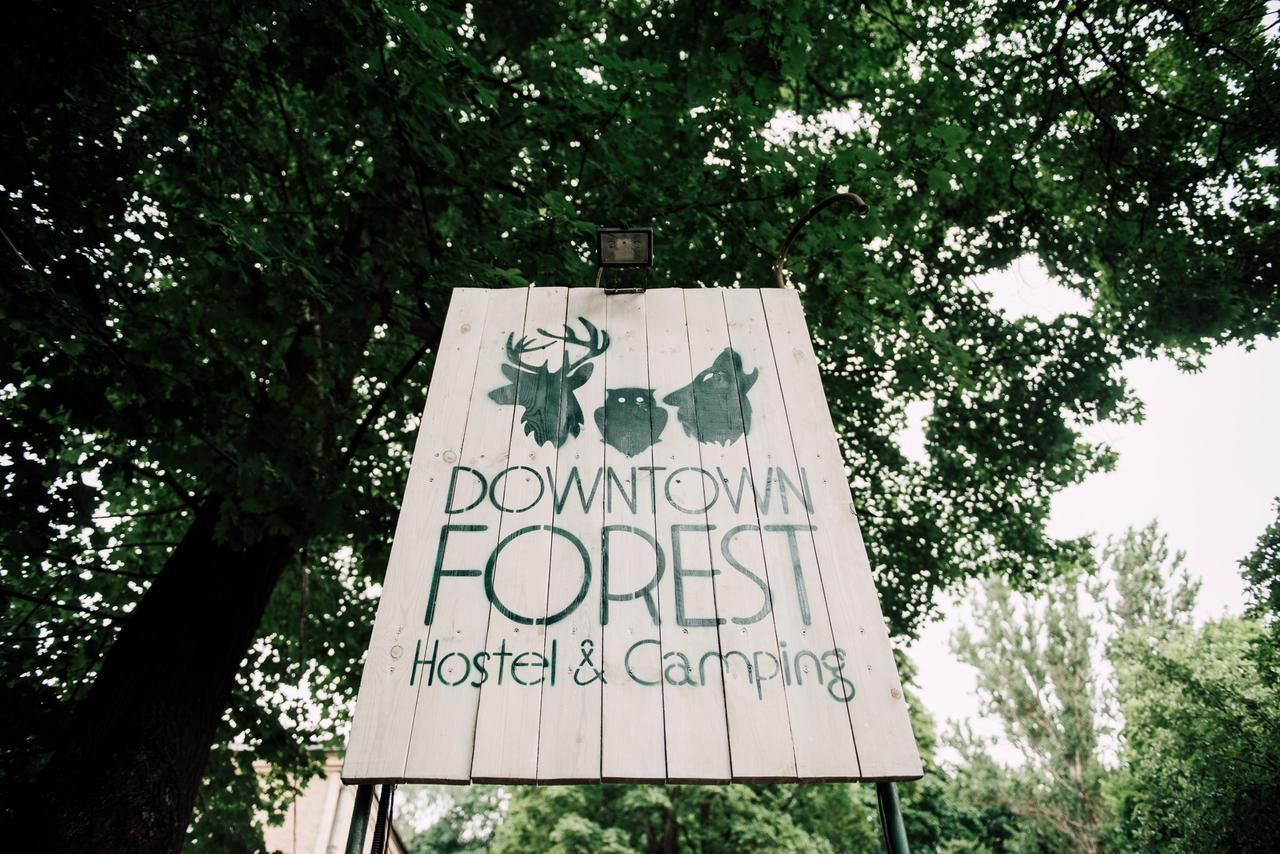Downtown Forest Hostel & Camping Аеропорт Вільнюс Екстер'єр фото